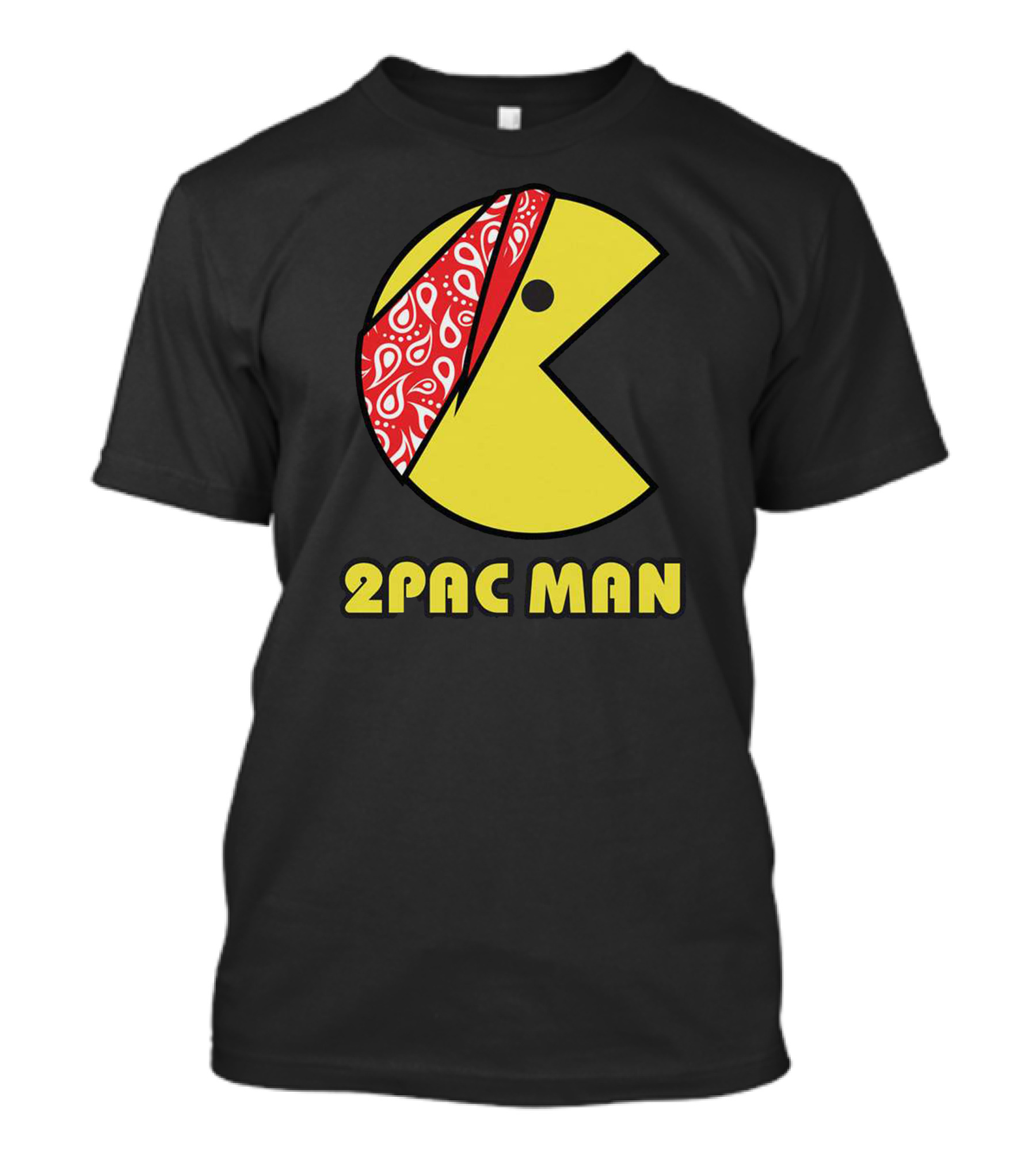 2Pac Man Bandana Gaming Mashup T-Shirt