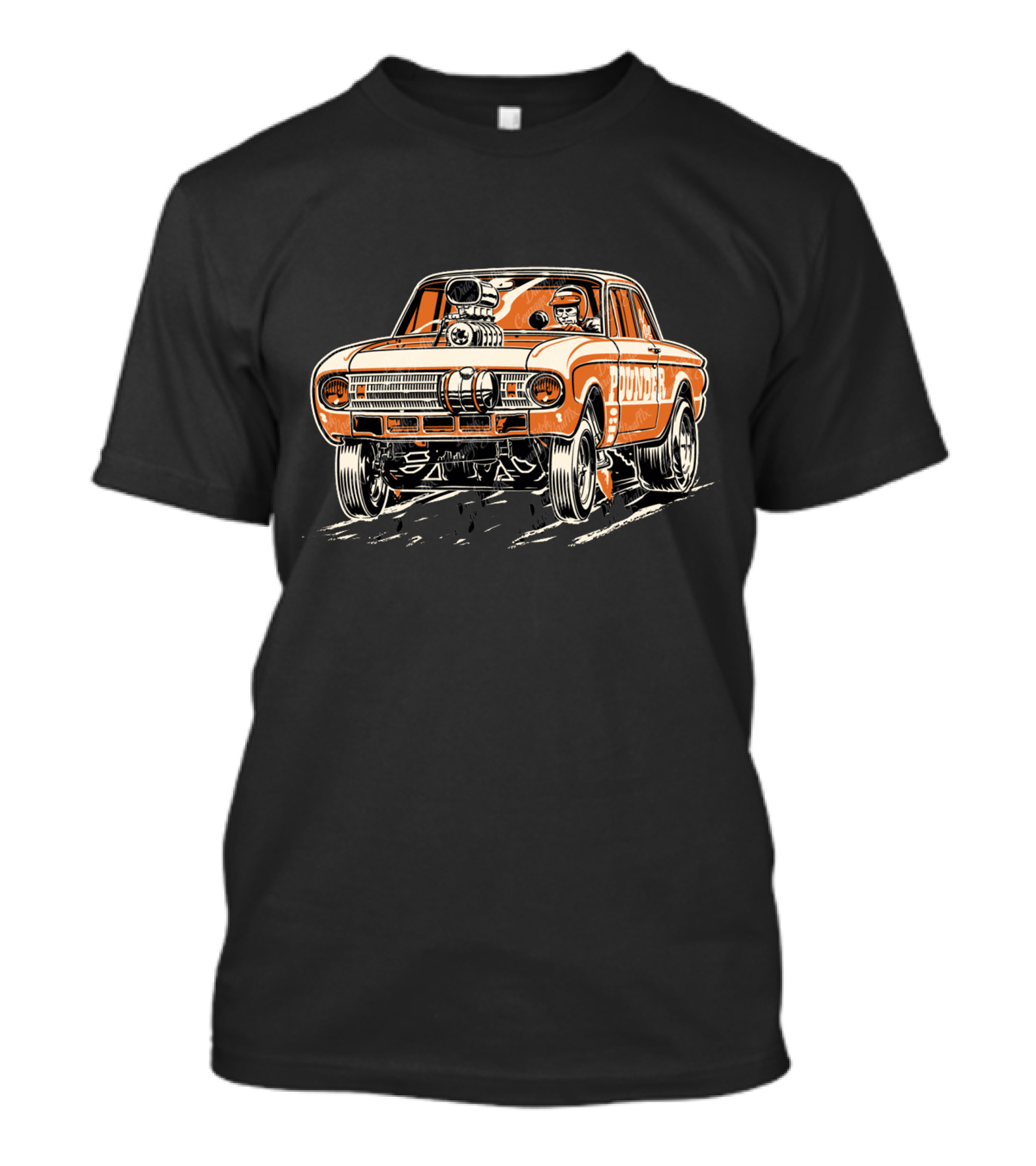 1962 Falcon Gasser Drag Racer Pouncer Hot Rod T-Shirt