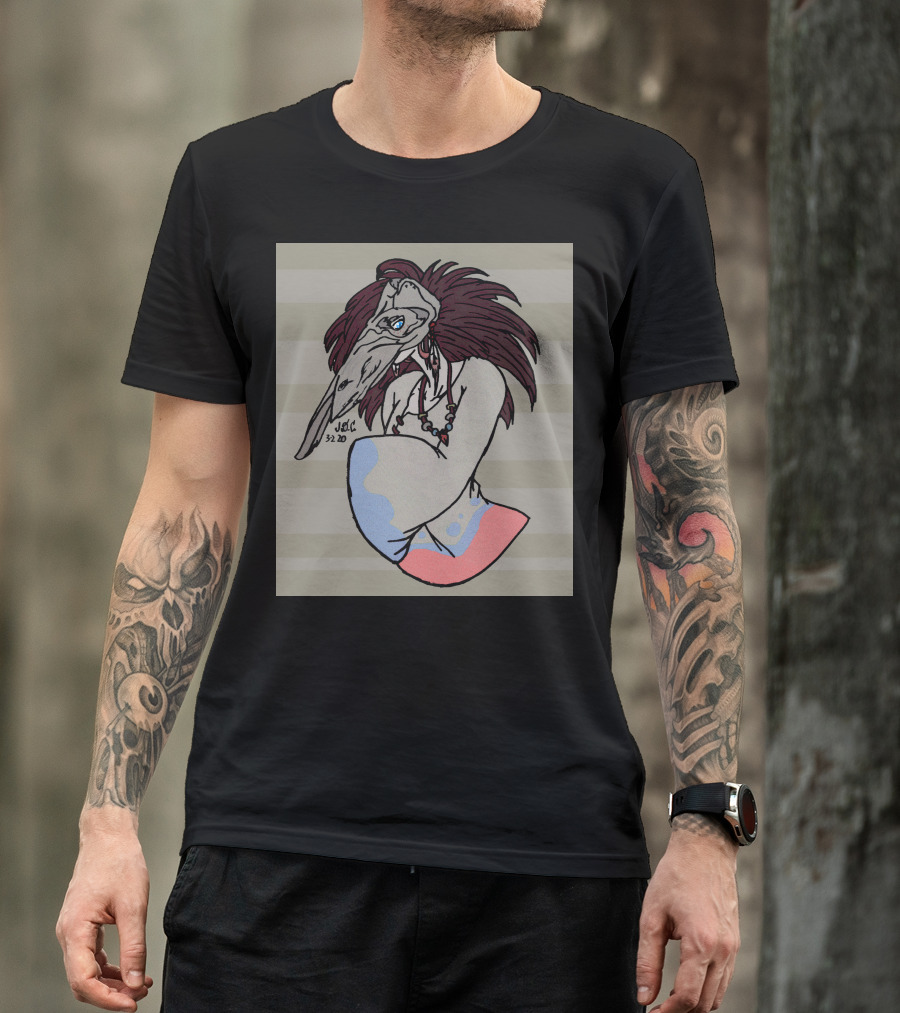 Avian Skull Mask JDL 32 20 T-Shirt