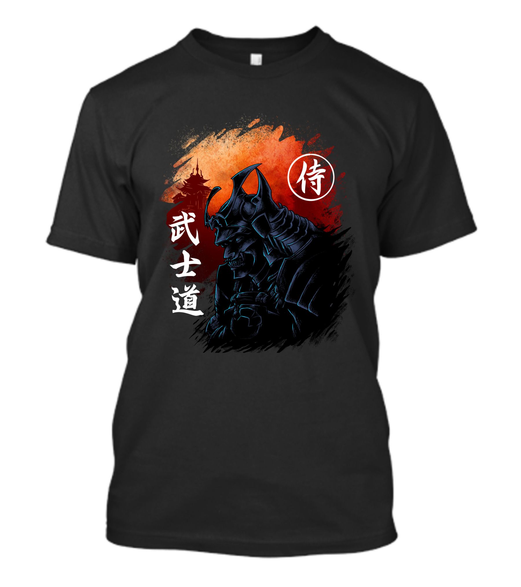 Samurai Bushido 武士道 侍 Japan Scene T-Shirt