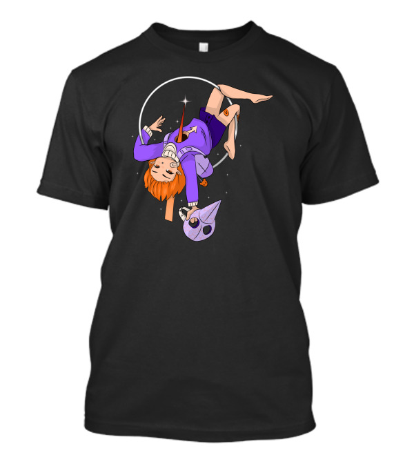 Circus Juggler Gravity Defying Space Performer T-Shirt