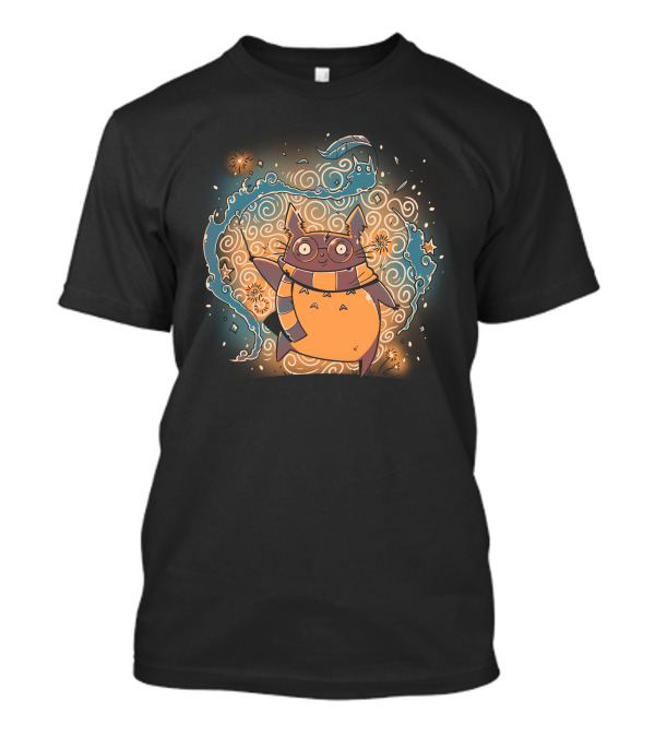 Espectrum Totorum Magic Anime Fantasy Creatures Swirls And Stars T-Shirt