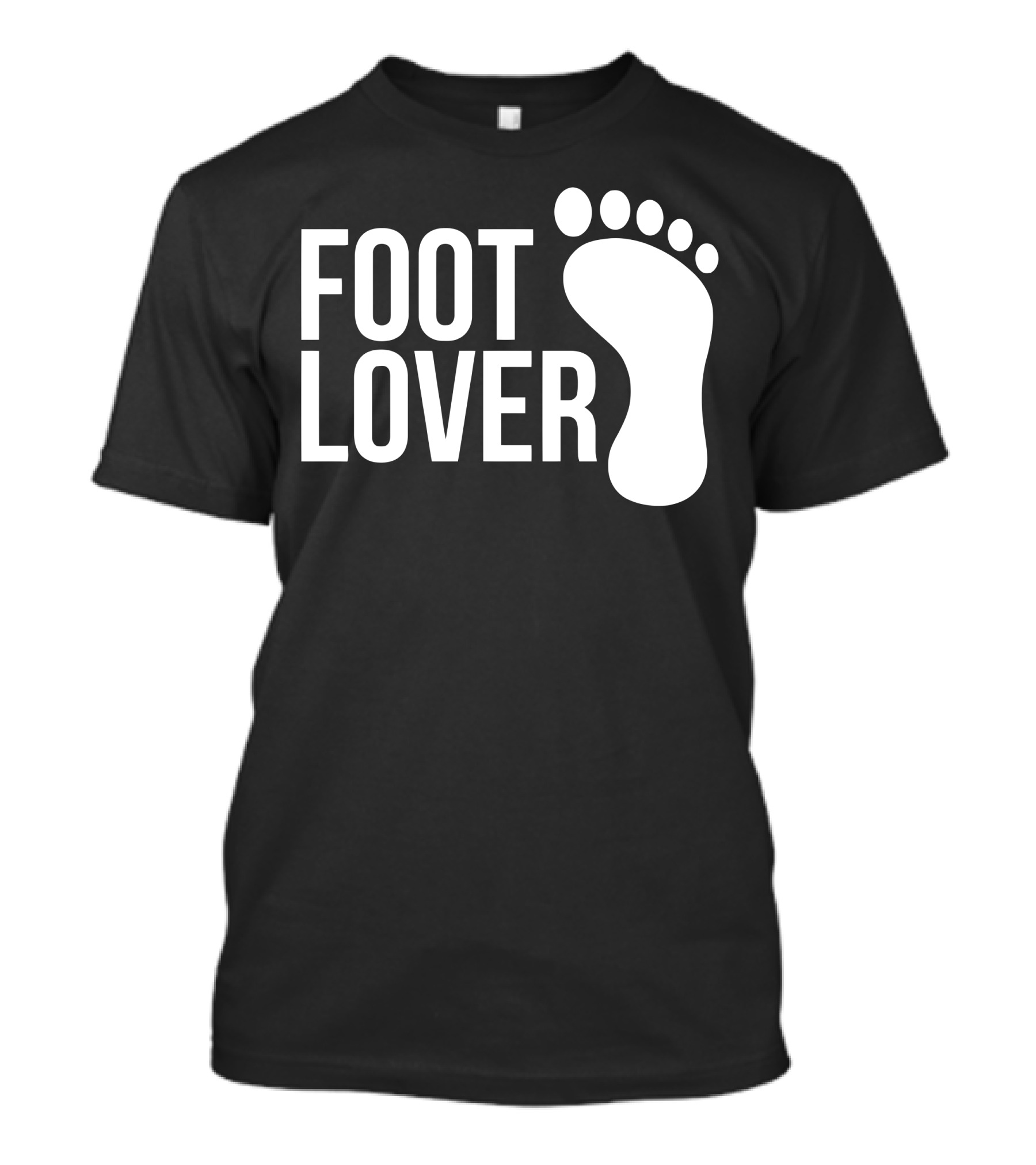 FOOT LOVER Footprint T-Shirt