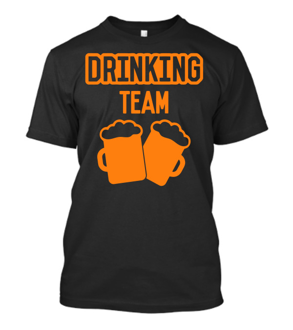 Drinking Team Funny Beer Two Mugs T-Shirt