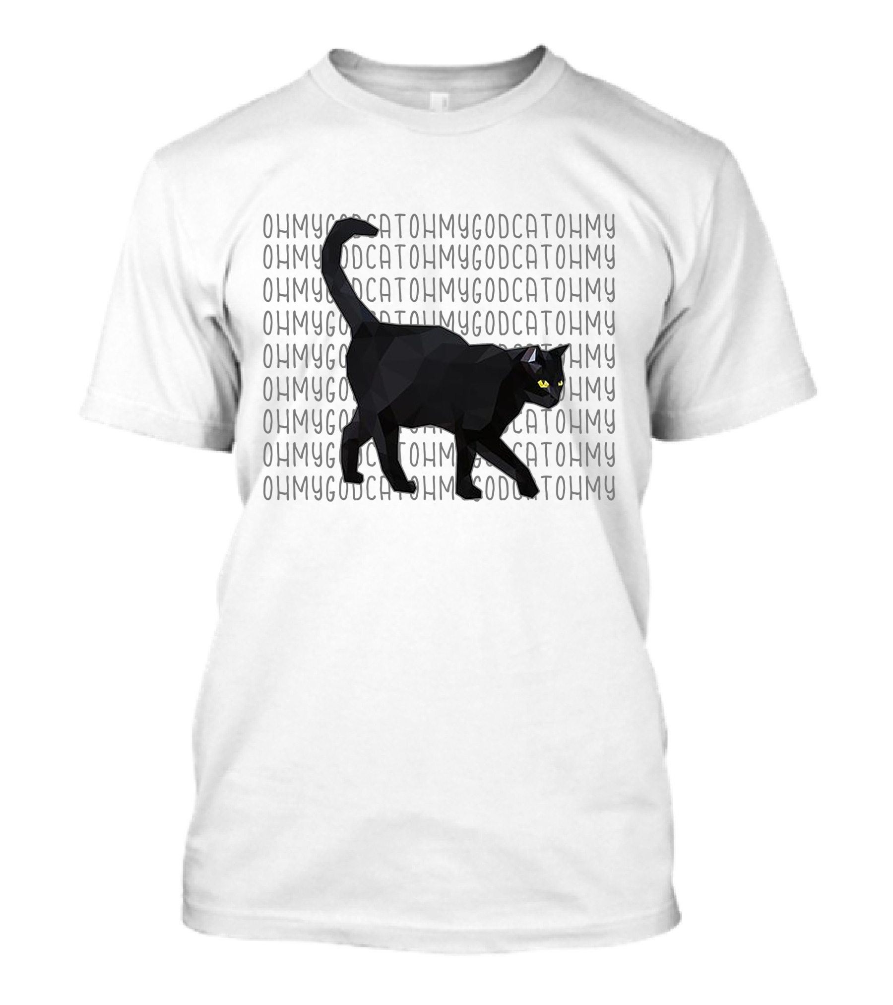 Oh My God Cat Oh My God Cat Funny Cat T-Shirt