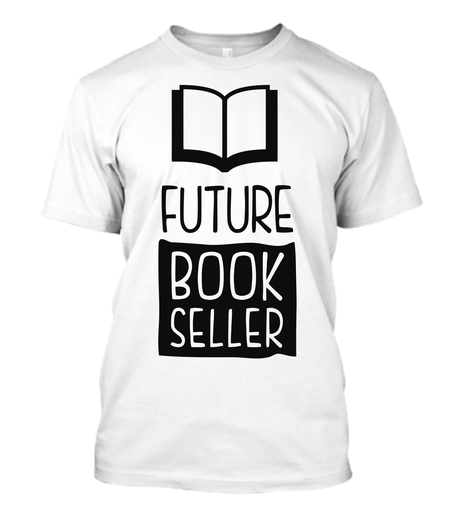 Future Bookseller Open Book T-Shirt