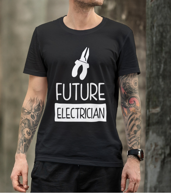 Future Electrician Pliers T-Shirt