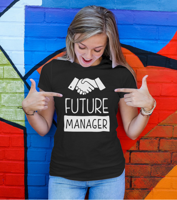 Handshake Of The Future Manager T-Shirt