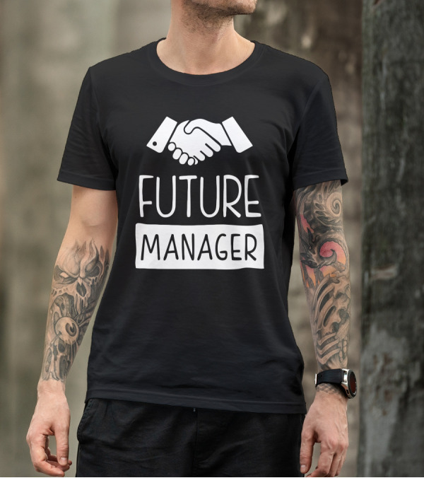 Handshake Of The Future Manager T-Shirt