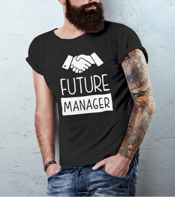 Handshake Of The Future Manager T-Shirt