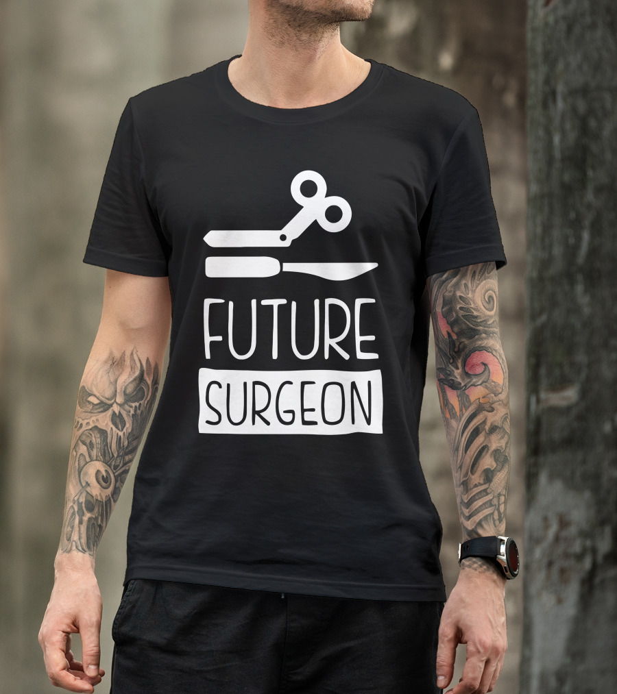 Future Surgeon Scissors And Scalpel T-Shirt