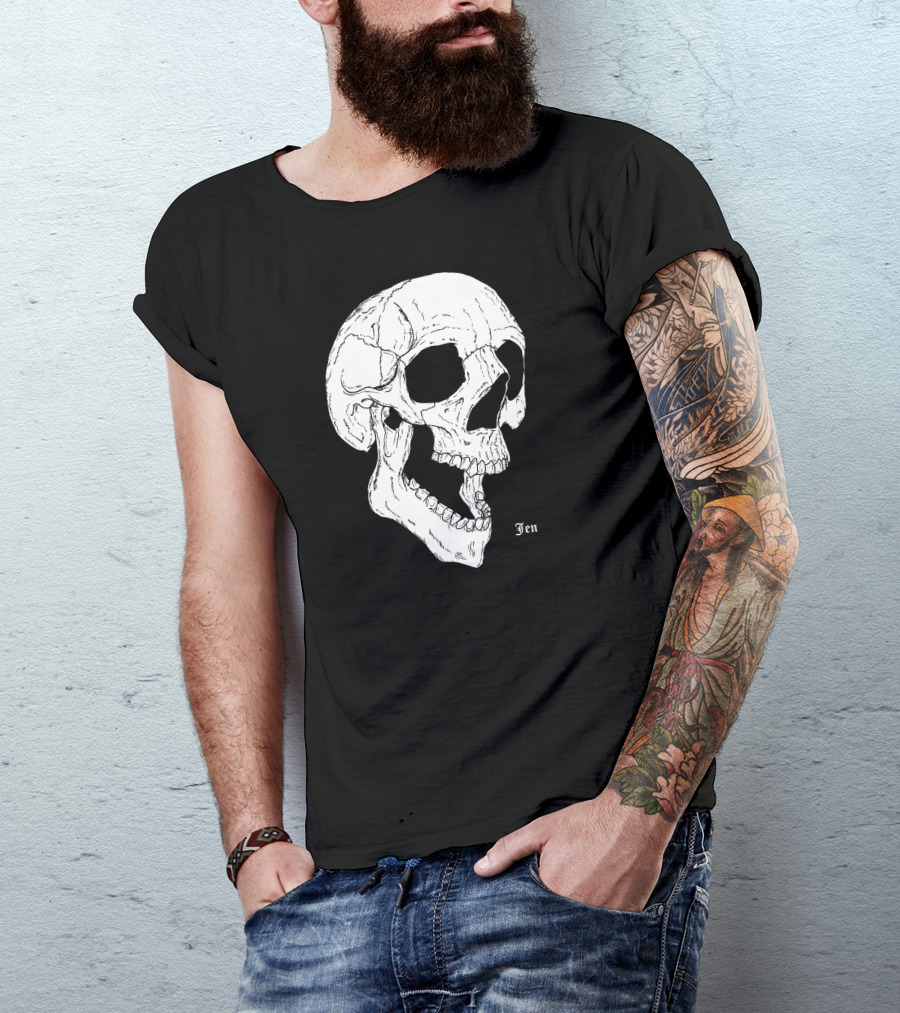 Grin Jen Skull T-Shirt