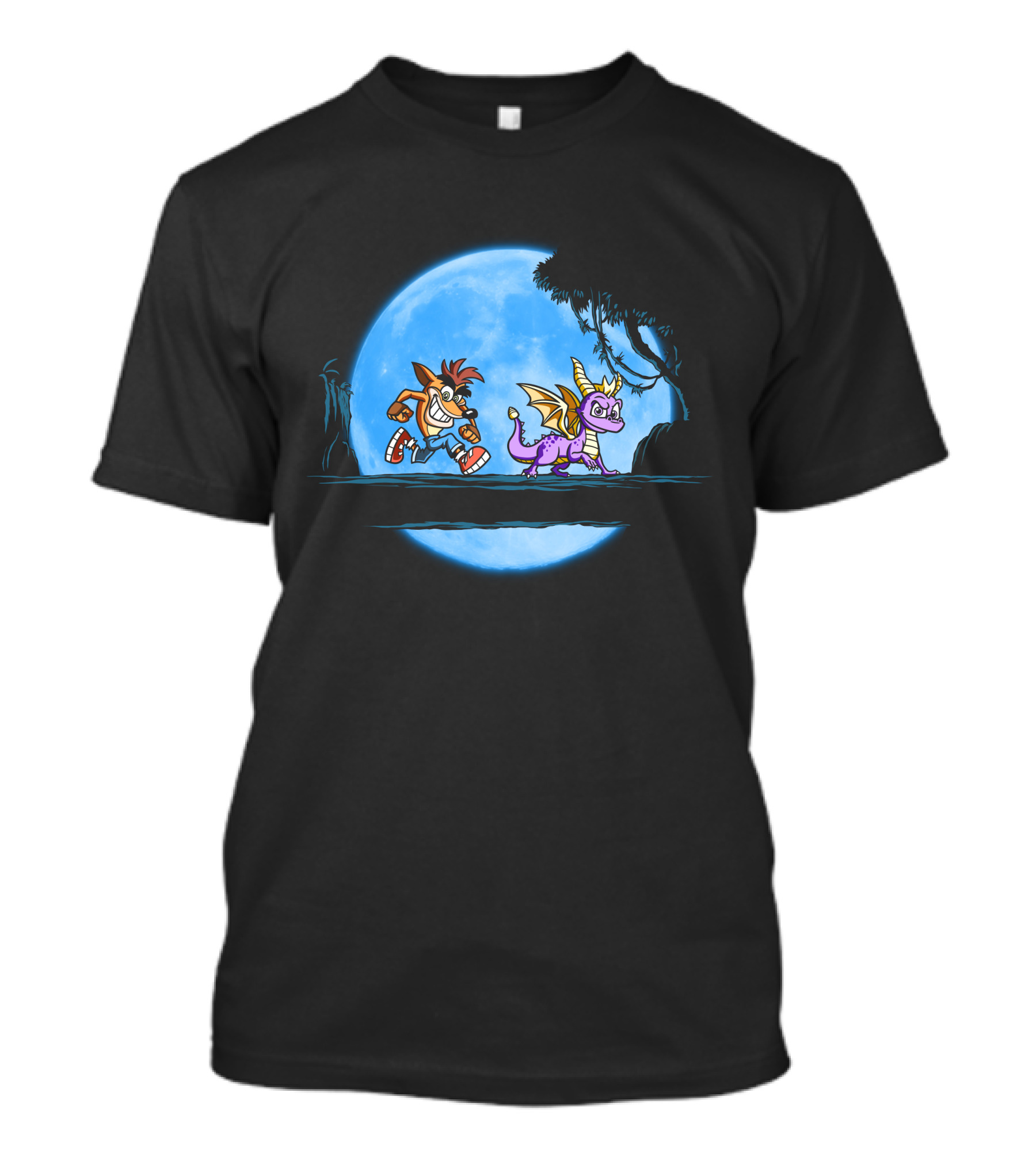 Hakuna Gameata Crash Spyro Moon Adventure T-Shirt