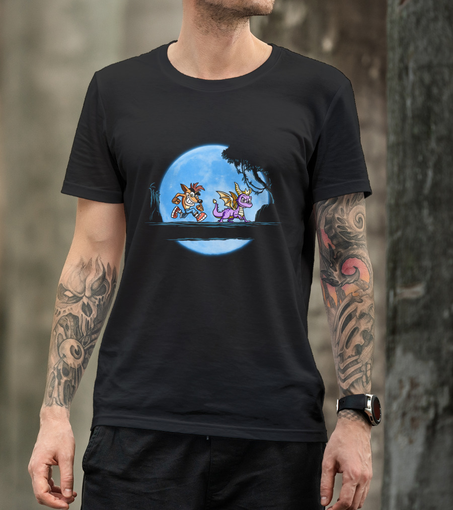 Hakuna Gameata Crash Spyro Moon Adventure T-Shirt