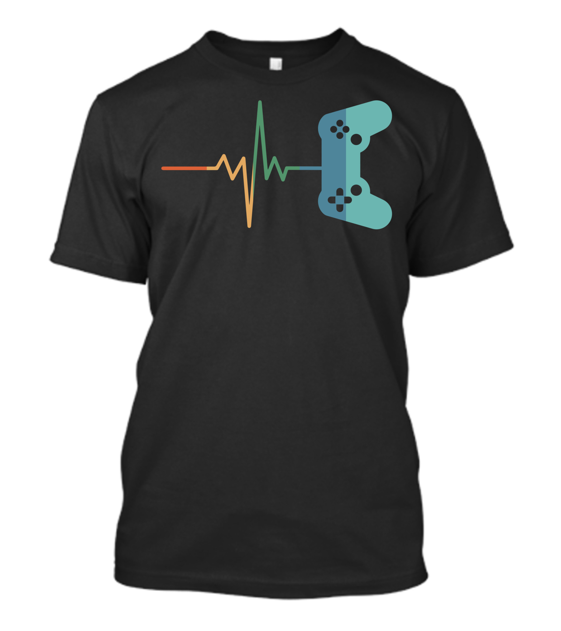 Heartbeat Controller Gaming T-Shirt