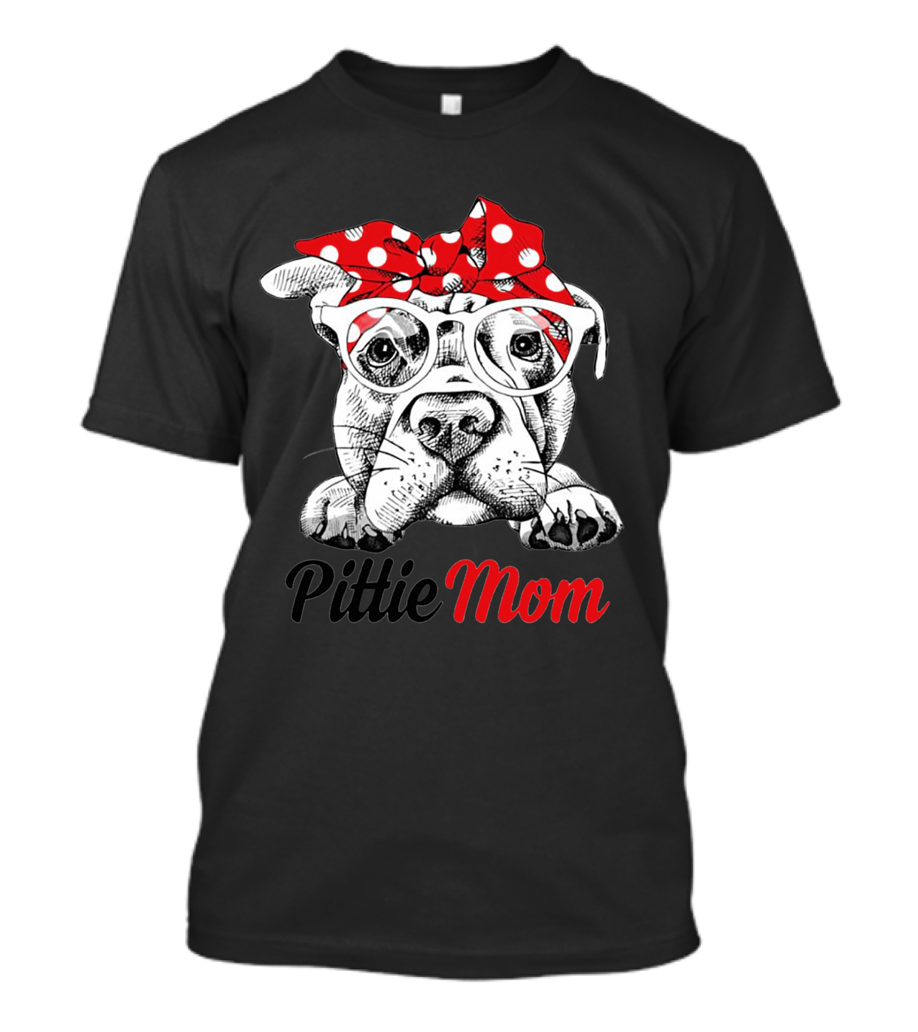 Pittie Mom T-Shirt