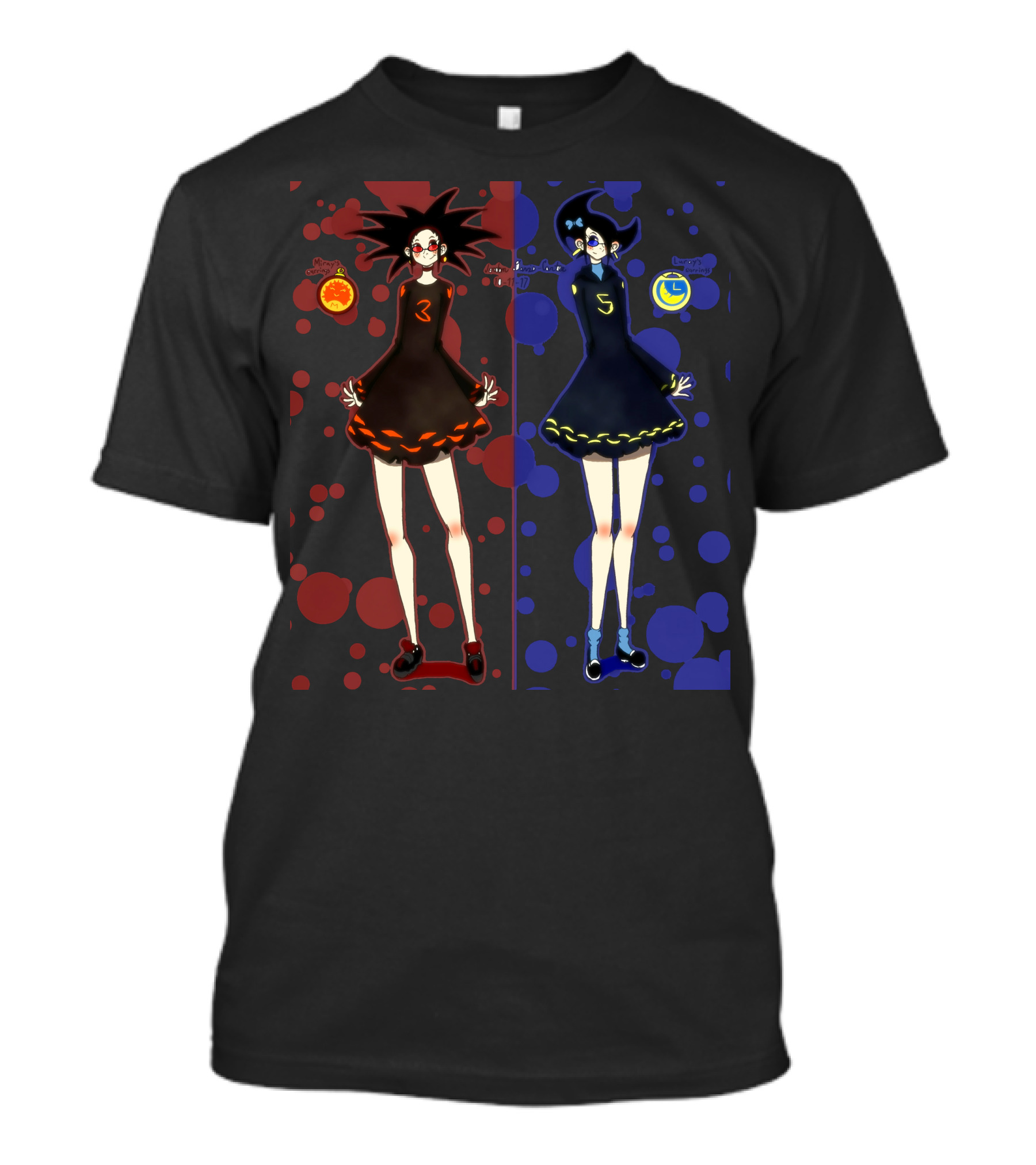 PSY And PBJ Rising Sets Sun And Moon T-Shirt