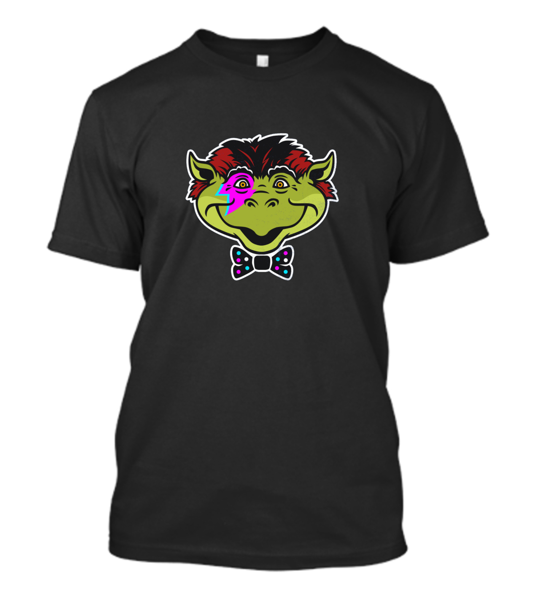 Sonny Stardust Lightning Face Monkey With Bowtie T-Shirt