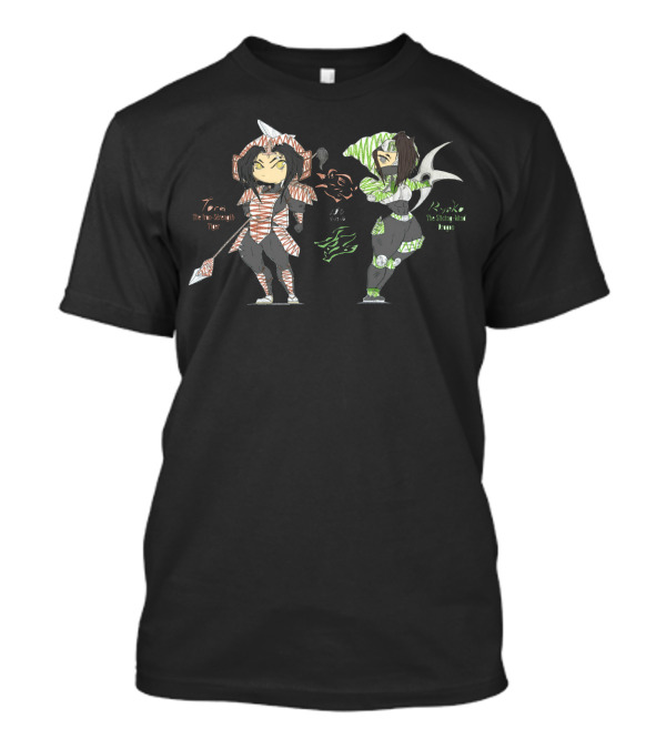 Tora The Two Swords Tiger Ryoko The Single Ninja Dragon T-Shirt
