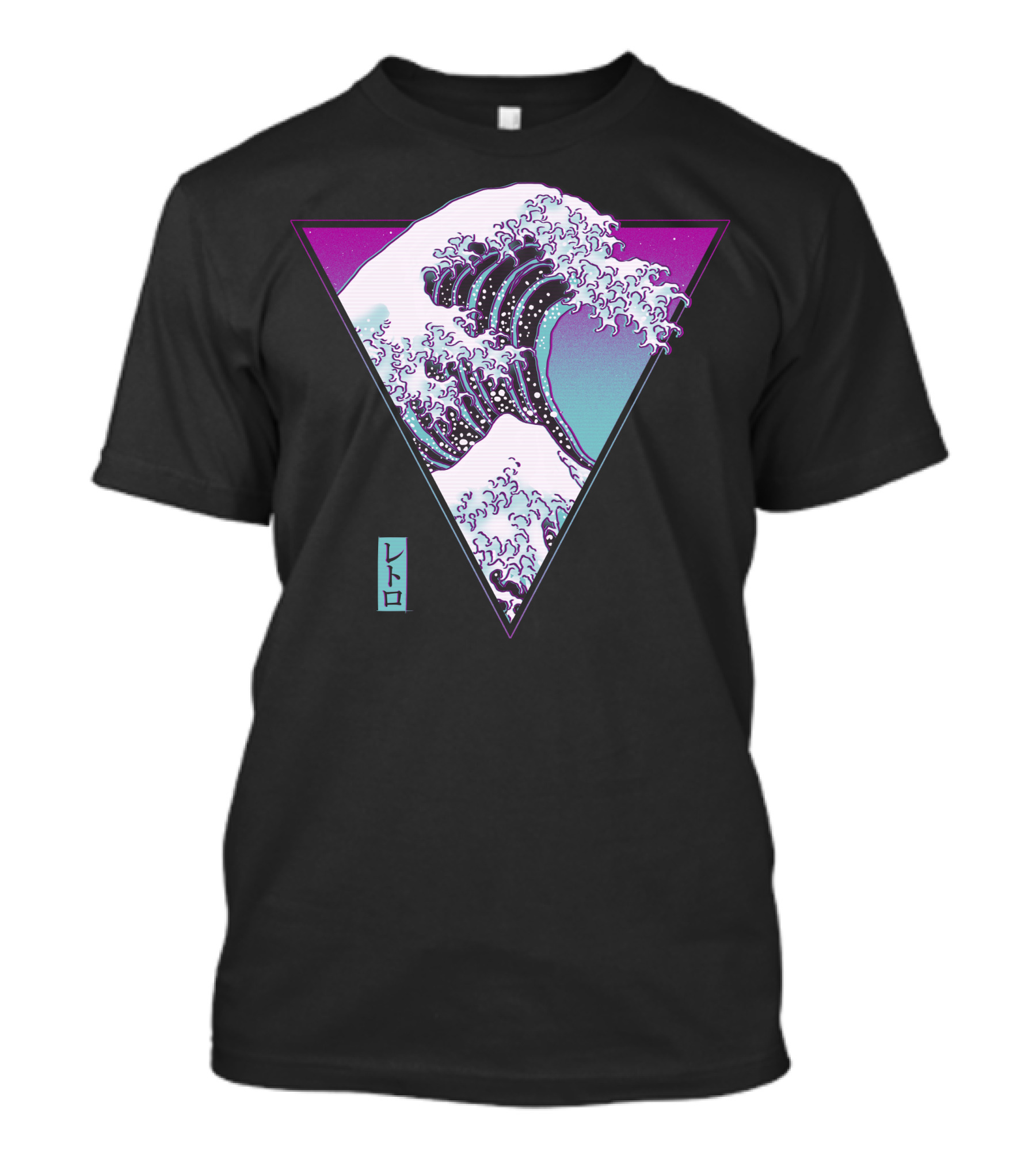 The Great Synthwave Retro Wave Kanagawa T-Shirt