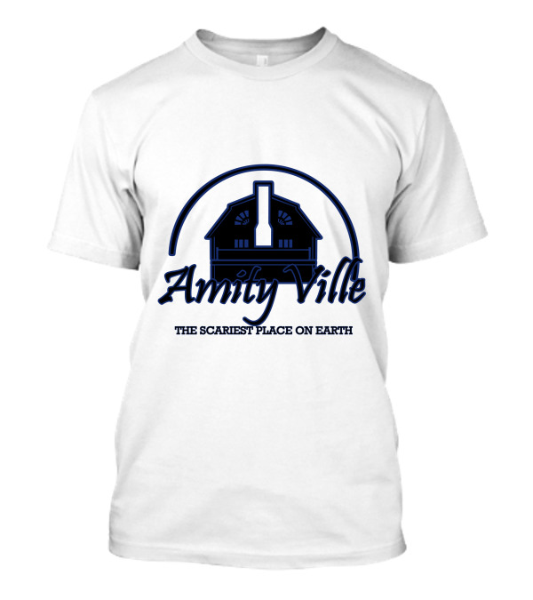 Amityville The Scariest Place On Earth Iconic Haunted House T-Shirt