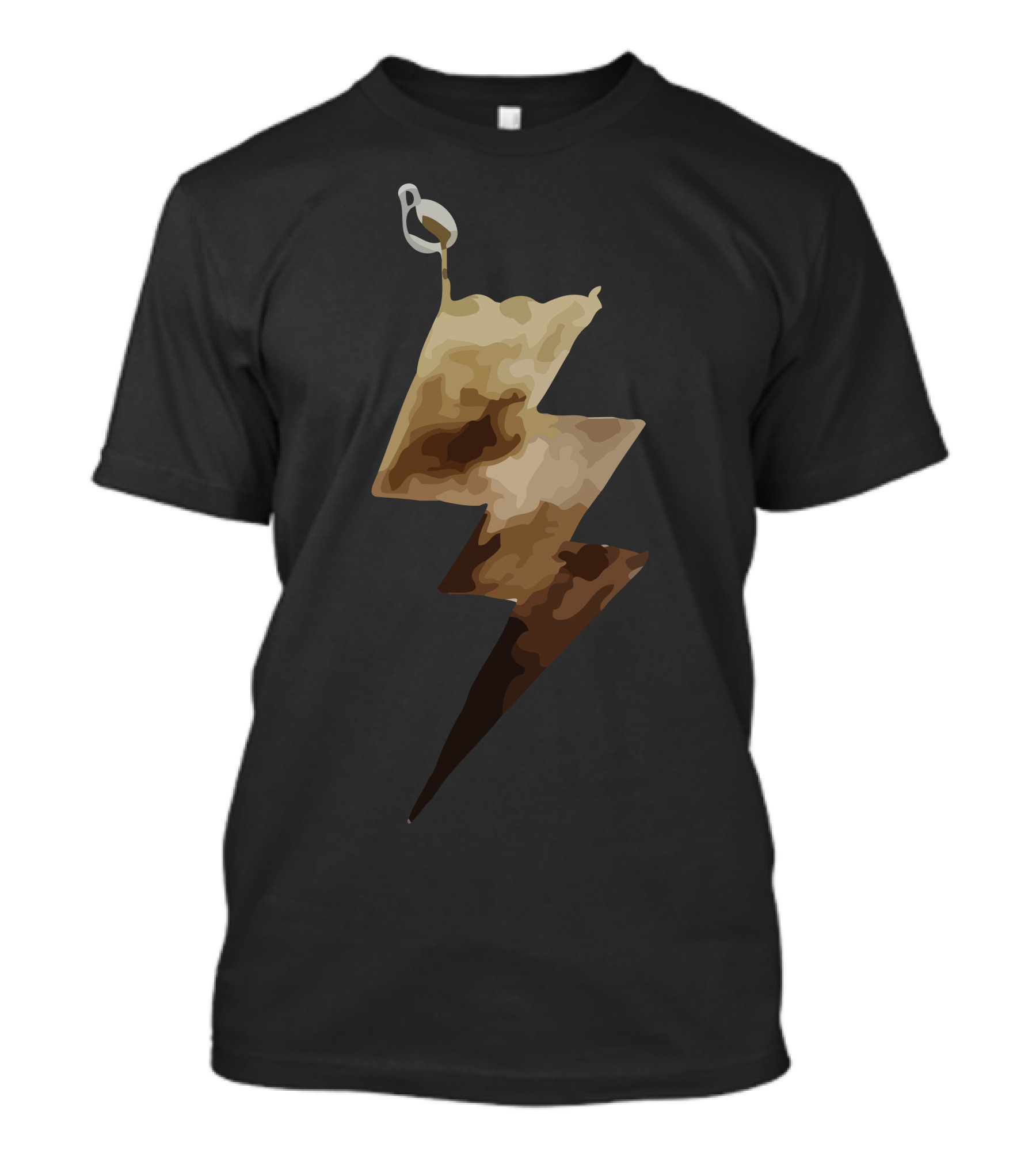 Full Power Lightning Bolt Necklace T-Shirt