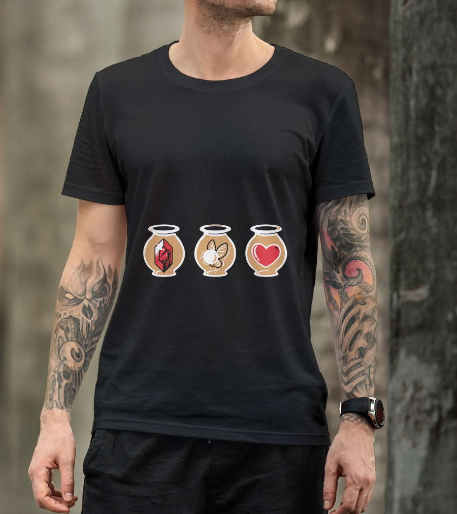 Good Things Come To Those Who Break Clay Pots Heart Gem Fairy T-Shirt