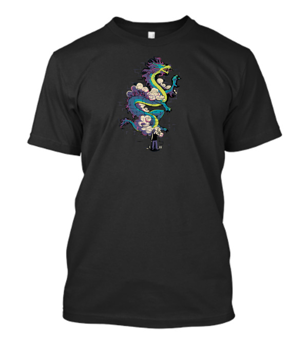 Graffiti Artist Dragon Wall Street T-Shirt