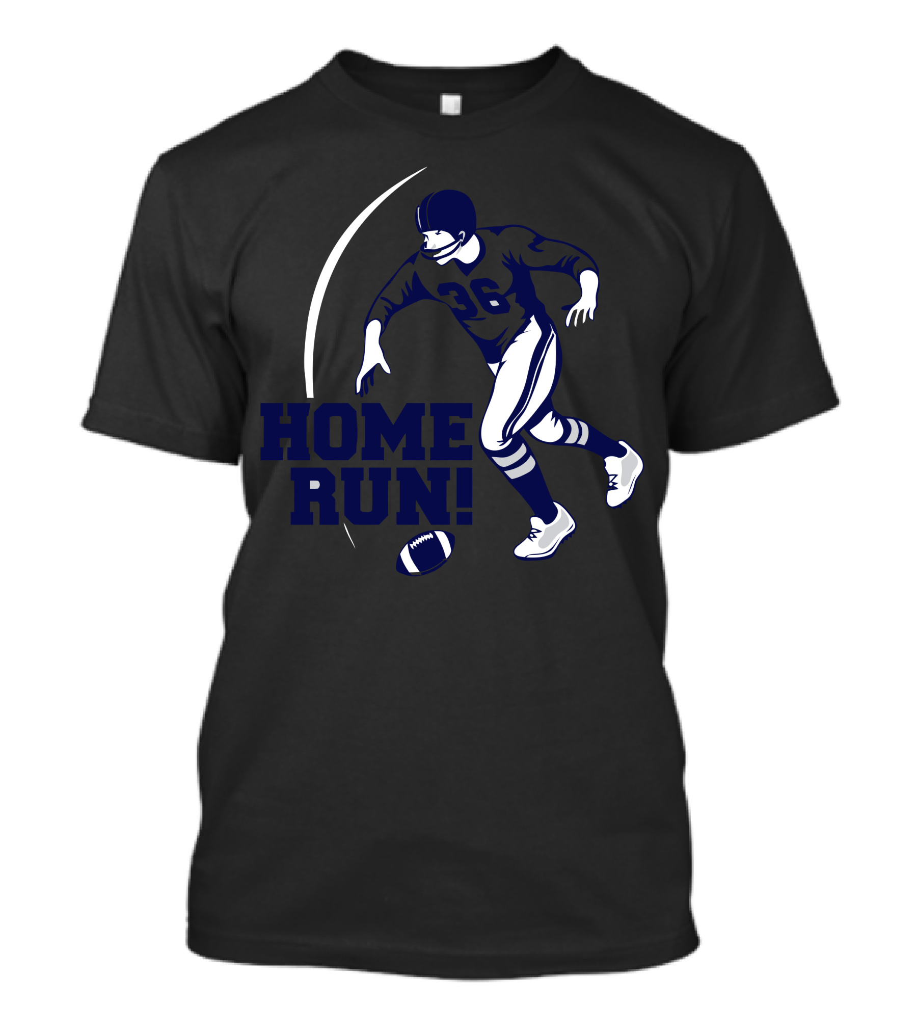 HOME RUN FOOTBALL TOUCHDOWN 36 PLAYER T-Shirt