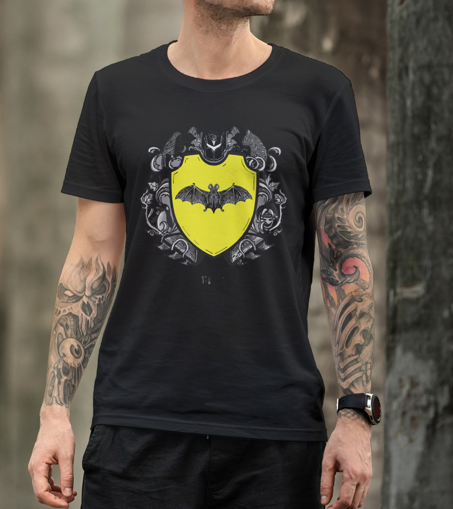 Sunt Nox I Am The Night Batman Shield Crest T-Shirt