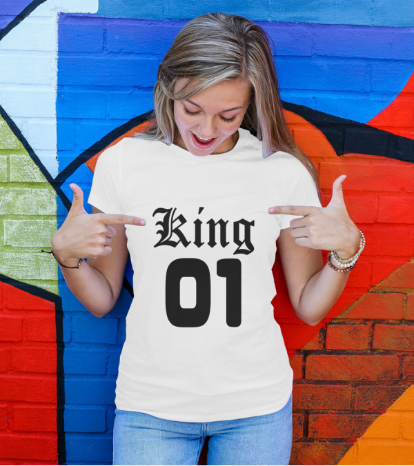 King 01 Couples1 T-Shirt