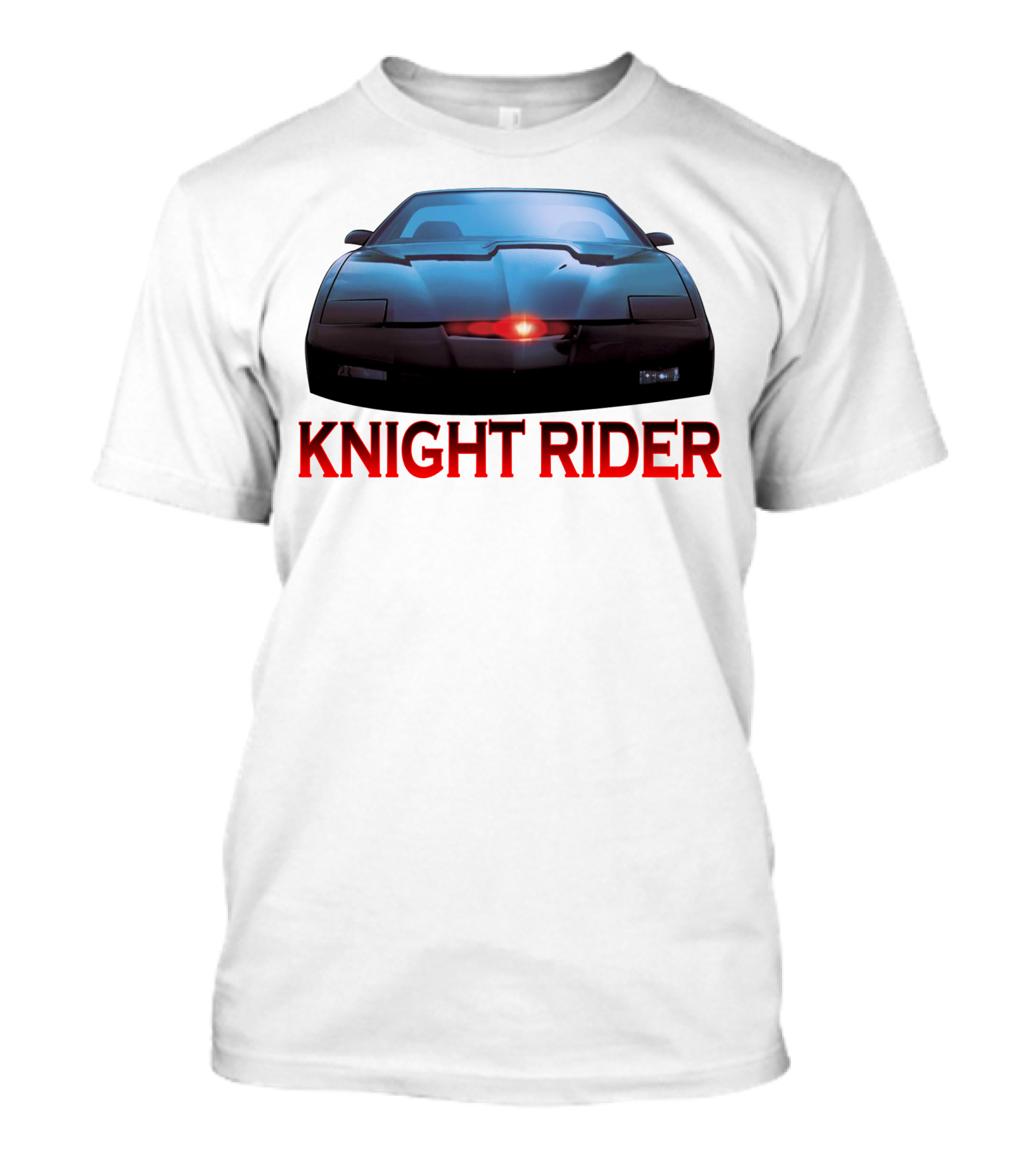 Knight Rider Classic Action Retro TV Car KITT T-Shirt