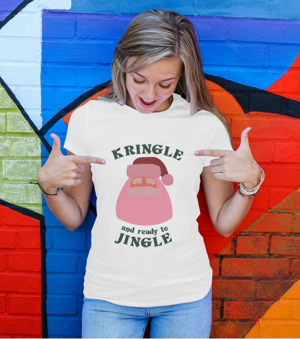 Kringle Santa And Ready To Jingle T-Shirt