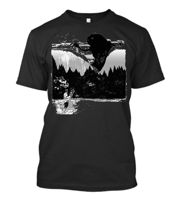 Perfect Timing Mothman Couples Scenic Surprise T-Shirt