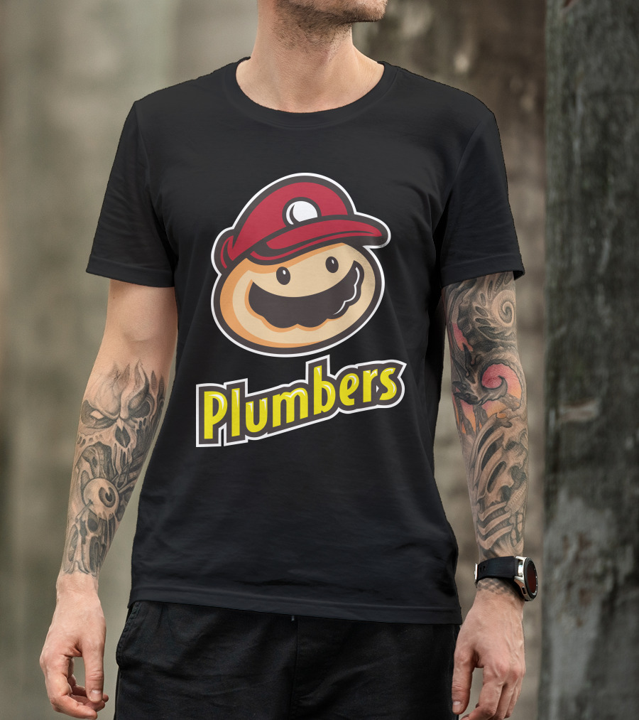 Plumbers Mushroom Cap Nostalgia T-Shirt