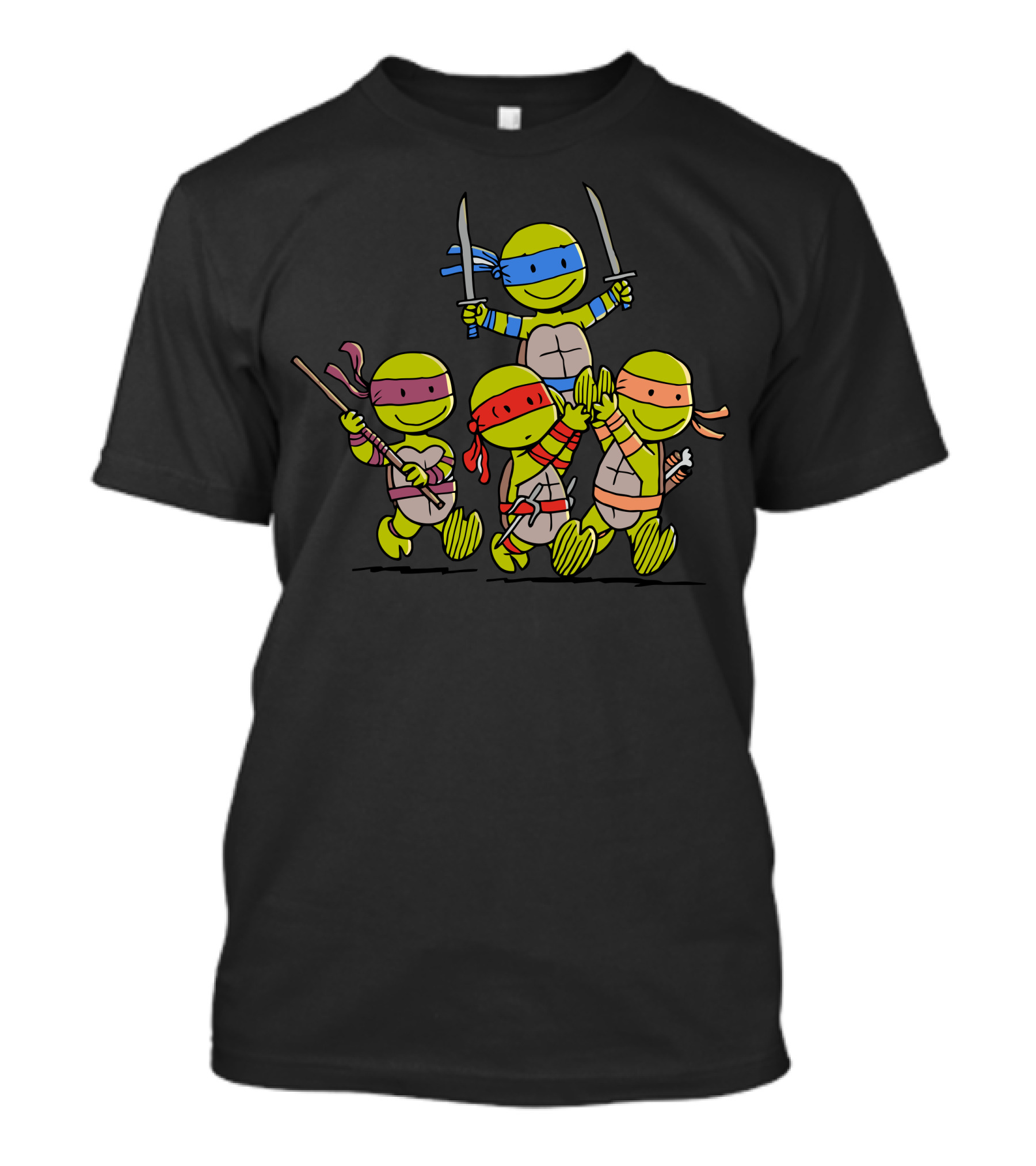 Teenage Mutant Ninja Turtles Peanuts Mashup Pmnt T-Shirt