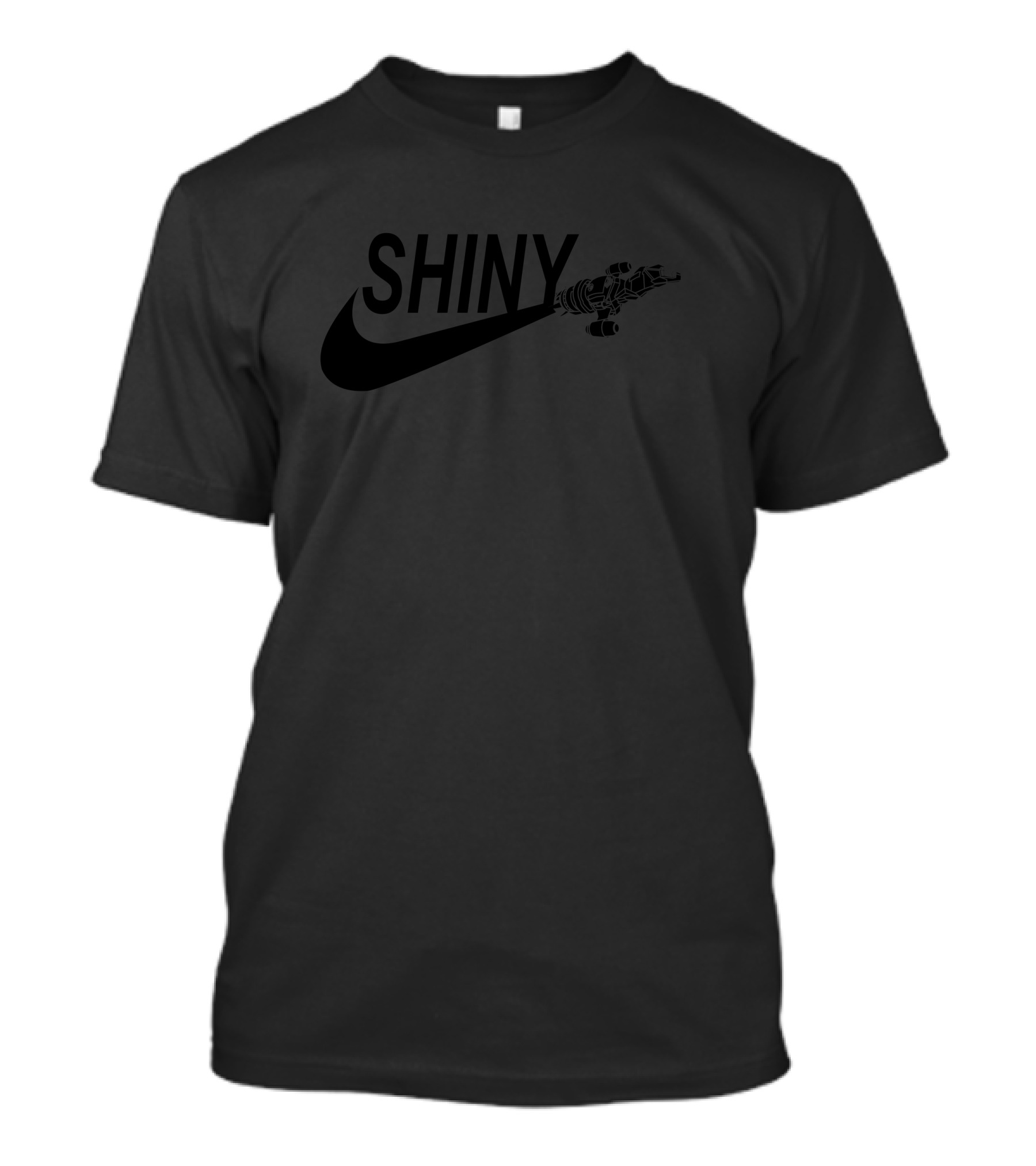 Shiny Swoosh Firefly Browncoat Whedon Serenity Wash T-Shirt