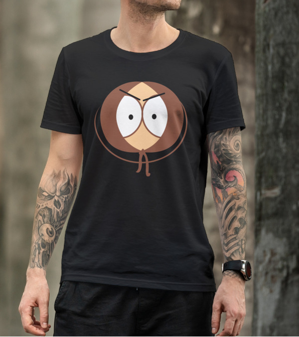 South Park Character Kenny Hoodie Face Close-Up T-Shirt