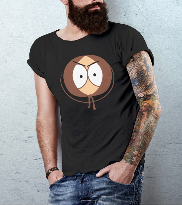 South Park Character Kenny Hoodie Face Close-Up T-Shirt