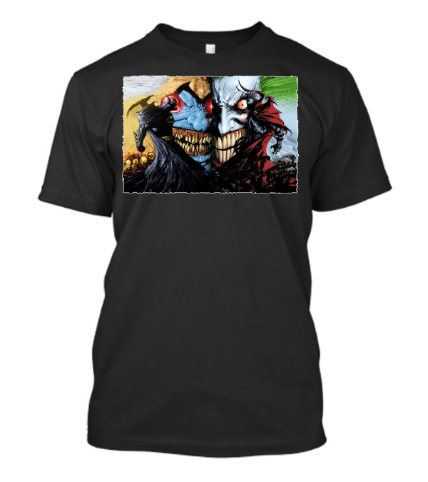 Spawn Versus Comic Antihero Face-Off T-Shirt