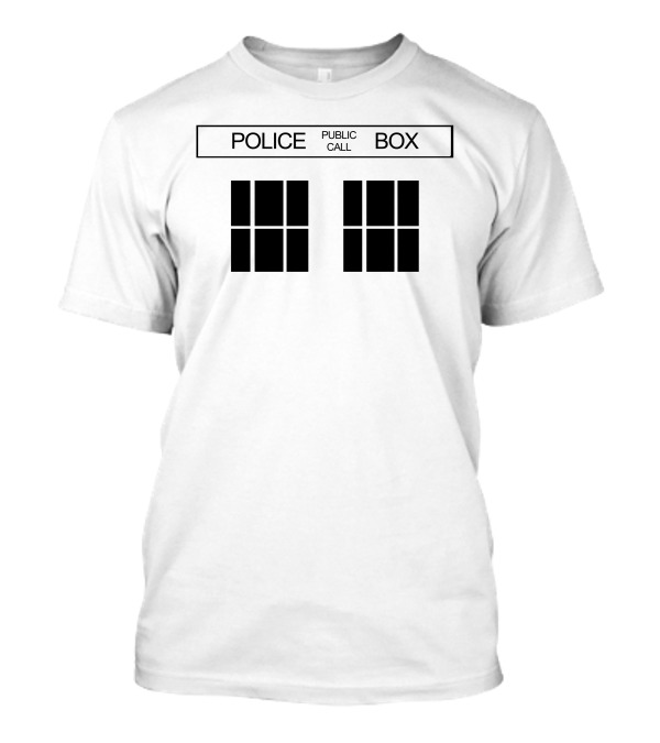 Police Public Call Box The Blue Box T-Shirt