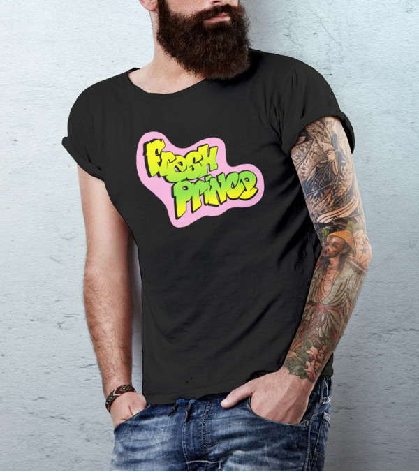 Fresh Prince Graffiti Logo 90s T-Shirt