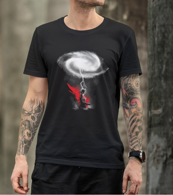 The Mightiest Storm Lightning Warrior T-Shirt