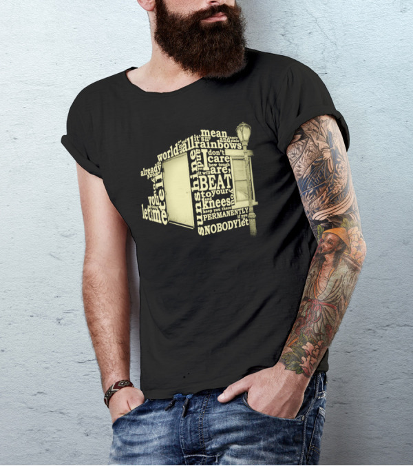 Sunshine And Rainbows Mean World Beat To Your Knees Speech Excerpt From Rocky IV T-Shirt