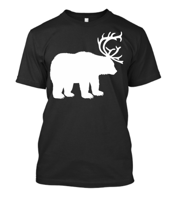 Bear With Antlers T-Shirt