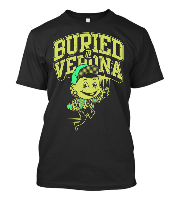 Buried In Verona Happy Character With Paintbrush And Bucket T-Shirt