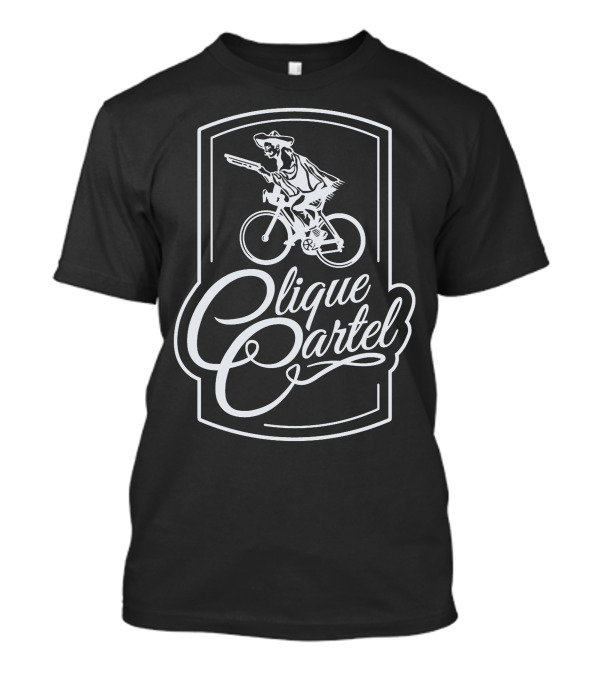 Cligue Cartel Cyclist Bandit Emblem T-Shirt