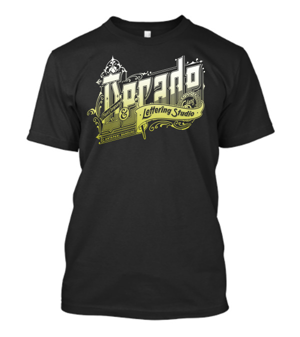 Warado Lettering Studio Font Company Bandung T-Shirt