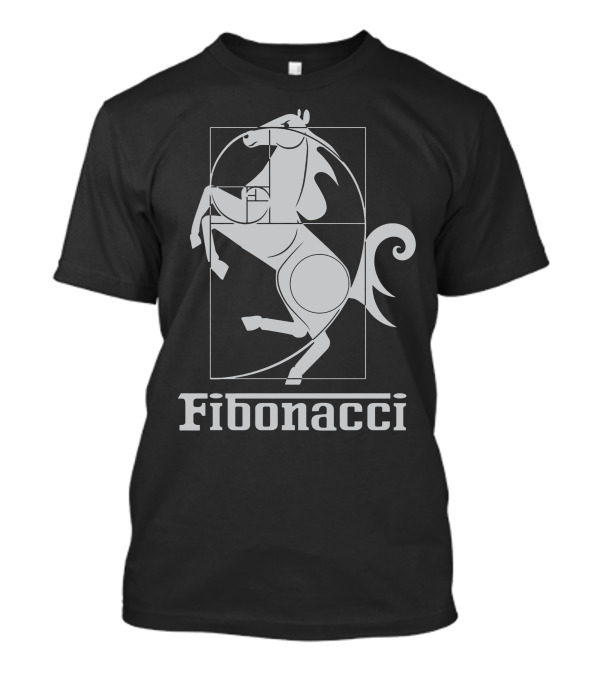 Fibonacci Golden Ratio Horse T-Shirt