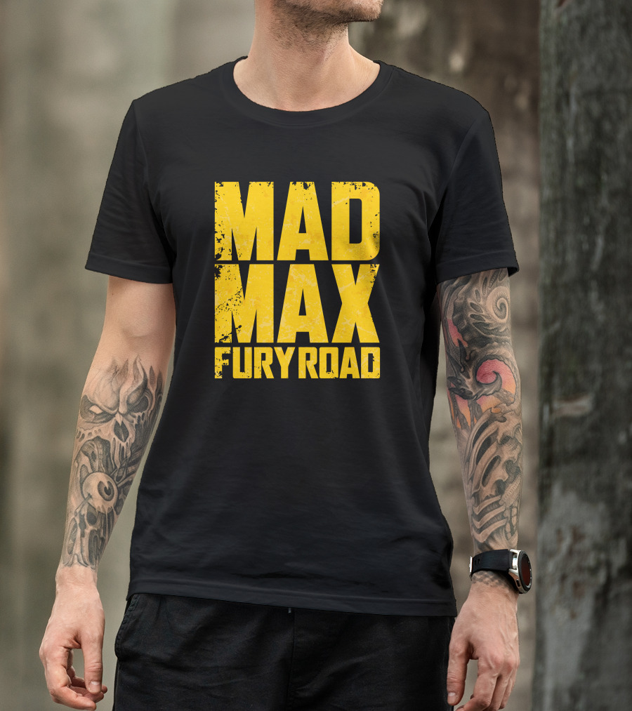 Mad Max Fury Road Bold Yellow T-Shirt